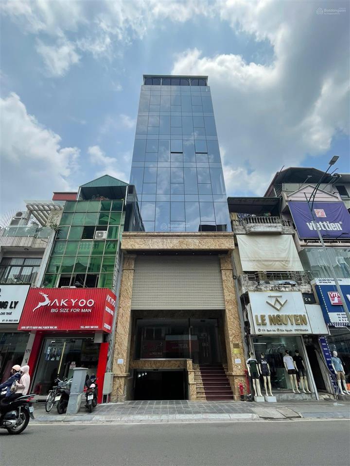 Bán tòa văn phòng mặt phố bạch mai, hà nội | dt 167m2.mt 7,8m x 9 tầng |vị trí đắc địa | giá 148 tỷ