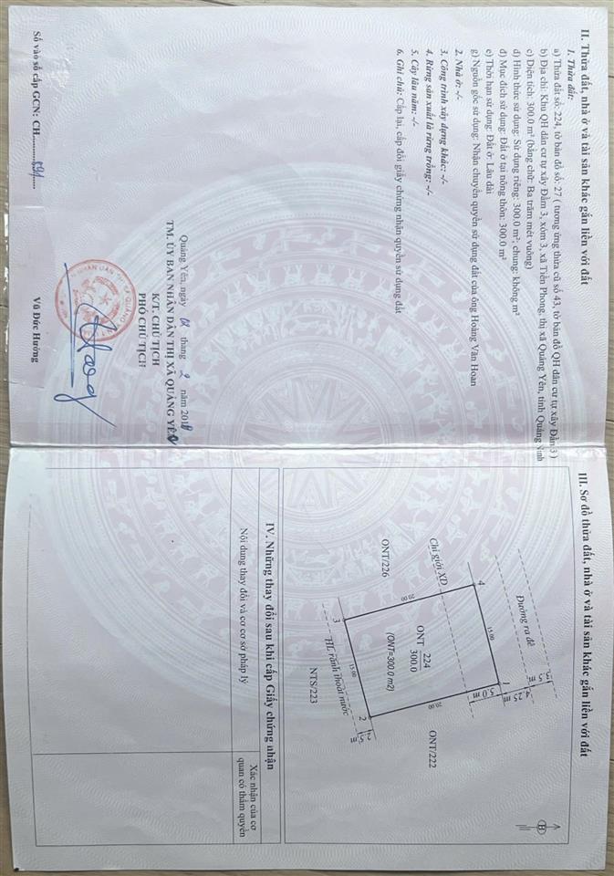 Bán gấp đất đẹp tại qh dân cư tự xây đầm 3, xóm 3, tiền phong, 3,3 tỷ, 300m2