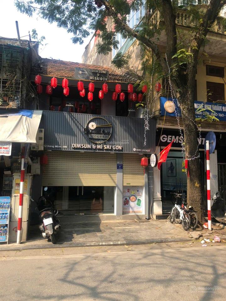 Bán nhà mặt phố hàng mắm 47 tỷ, 47m2, 3pn, 2wc, đang cho thuê 45 triệu
