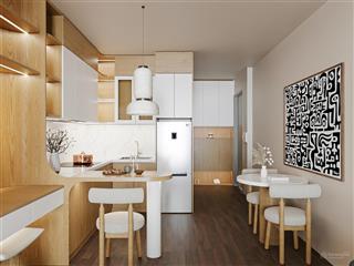 Căn 1 ngủ mặt quảng trường full nội thất