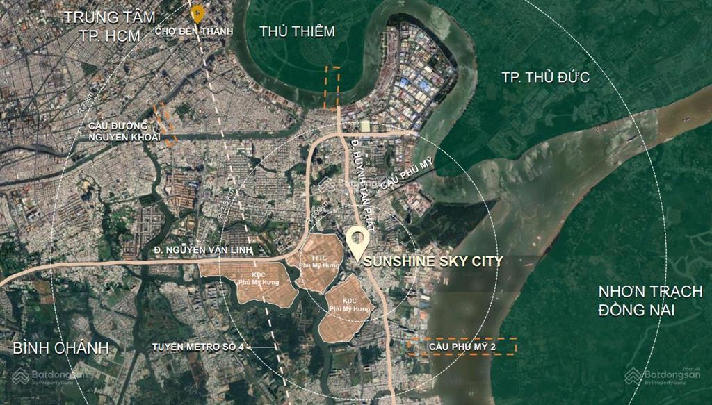 Bán căn hộ sunshine sky city tòa v8, quận 7   0907 683 ***