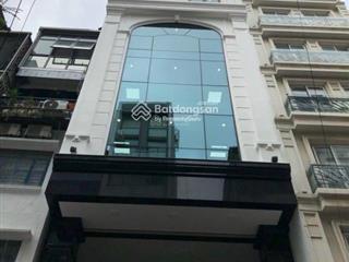 Cho thuê tòa nhà nguyễn thị định  cầu giấy, 75m² / 6 tầng, thông sàn, thang máy, giá 50tr/tháng