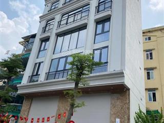 Cho thuê nhà mễ trì  mỹ đình, 90m  7t, mt 8m, thang máy, pccc, nhà mới 100%, giá 60tr/tháng