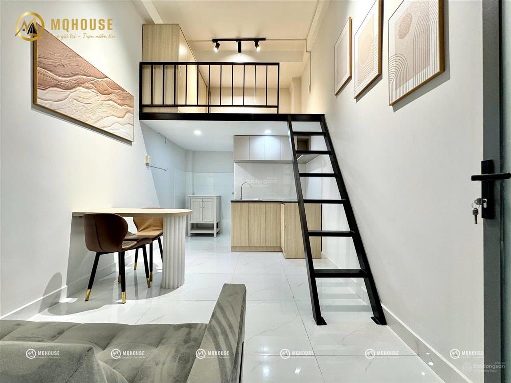 Căn hộ dịch vụ siêu đẹp mới xây full nội thất ngay chợ tân hương