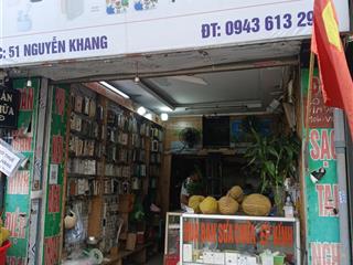 Cho thuê cửa hàng mặt đường nguyễn khang