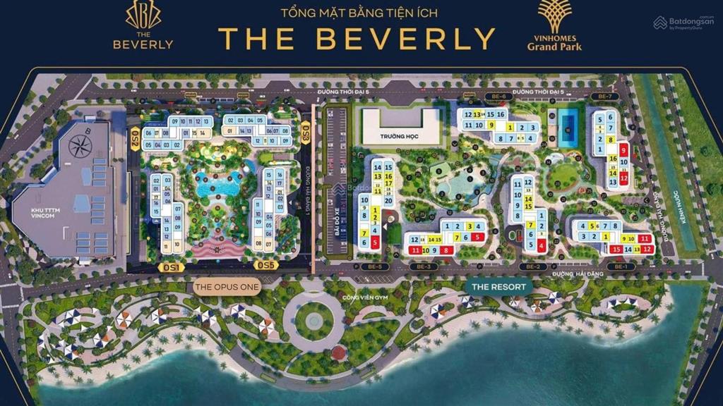 Nổi bật the beverly! 3pn góc view pháo hoa  công viên 36ha  the rivus  chỉ 8.5 tỷ bao hết