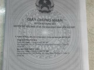 Chính chủ bán nhà mt hồng bàng p.1 q.11 3t 5pn 3wc giá 6,94 tỷ tl ful nt kdc vip  0901 970 *** ng