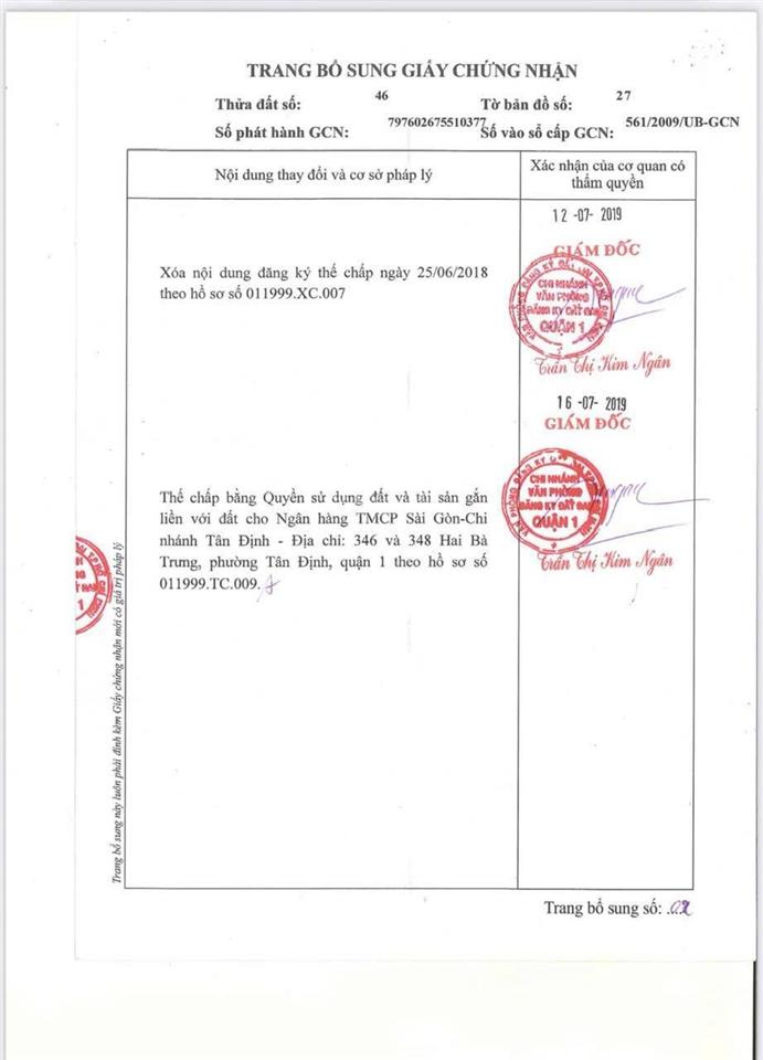 Chính chủ bán nhà ngay mt 162 cô giang q.1 5 tầng 4pn 4wc giá 7,8 tỷ đang vay nh 7 tỷ 0901 970 ***.