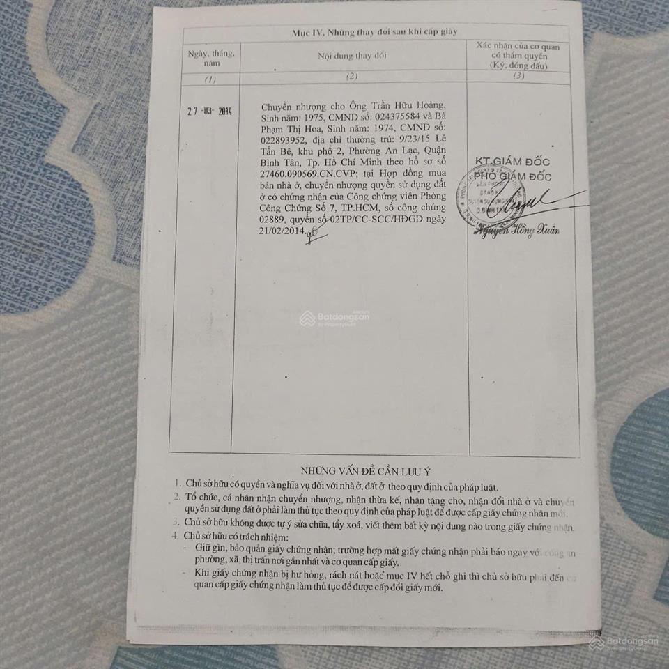 Chính chủ bán nhà hxh lê tấn b an lạc bình tân 3,5x15 cn 46,4 giá 3,88 tỷ tl ạ  0901 970 *** ngân