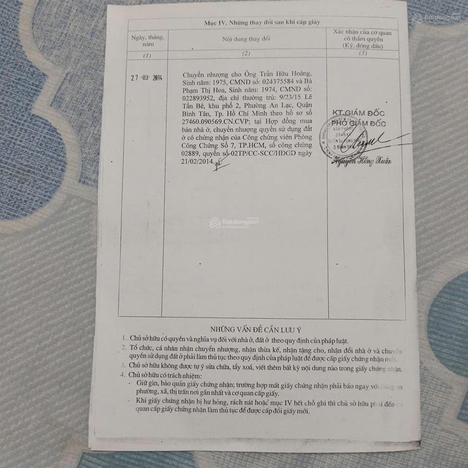 Chính chủ bán nhà hxh số 9 lê tấn b tân tạo bình tân 46,4m 3,61x15 giá 3,88 tỷ  0901 970 *** ngân