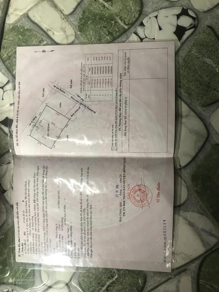 Chính chủ bán nhà đối diện trường thcs qui đức đường nguyễn văn long 7x18 2,16 tỷ 0901 970 *** ngân