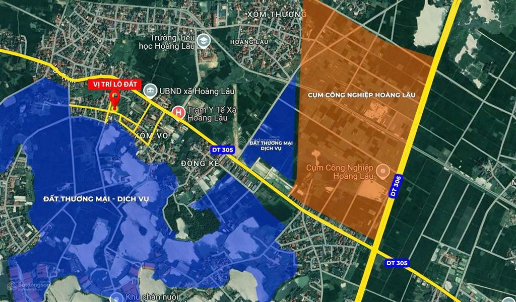 Bán đất 100m2 tại hoàng lâu, tam dương, vĩnh phúc chỉ với 1,48 tỷ