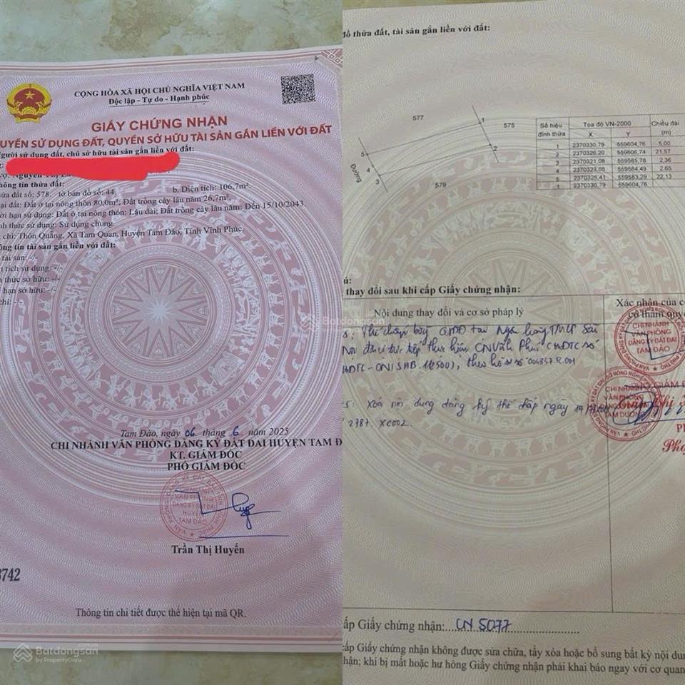 Bán đất đẹp xuất sắc tại tam quan, 750 triệu, 106.7m2