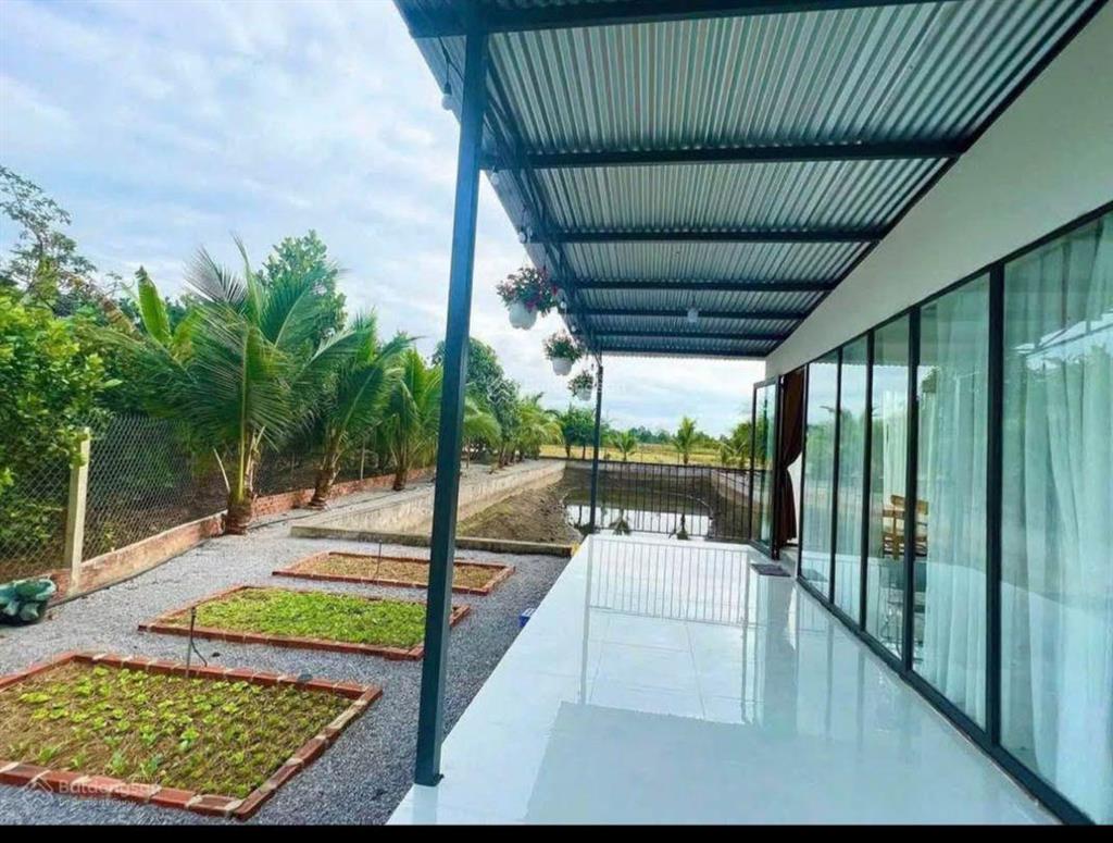 Bán nhà vườn sổ hồng riêng, thổ cư 110m2 ngay kdc dương đình cúc giá 920triệu