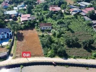 3,5 tỷ sở hữu lô góc 610m2 mặt tiền 18m, bám cánh đồng, cách tỉnh lộ chỉ 50m, cách hồ suối hai 1km