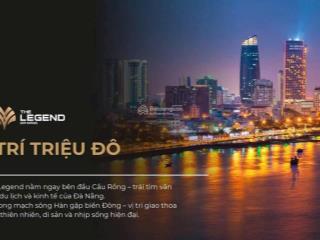 Chạm tay vào siêu phẩm căn hộ 2pn 71.5m² tại the legend giá 7.2 tỷ  sát cạnh cầu rồng