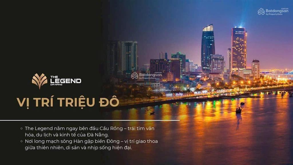 Chạm tay vào siêu phẩm căn hộ 2pn 71.5m² tại the legend giá 7.2 tỷ  sát cạnh cầu rồng