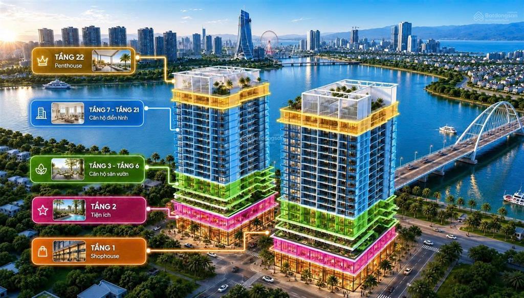Slight đà nẵng cơ hội sở hữu căn hộ lâu dài bên sông hàn