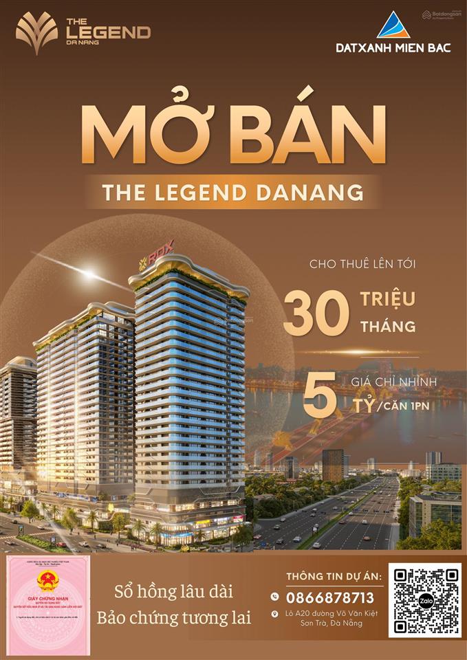 Quỹ căn đẹp nhất the legend đà nẵng đang được khách hàng săn đón