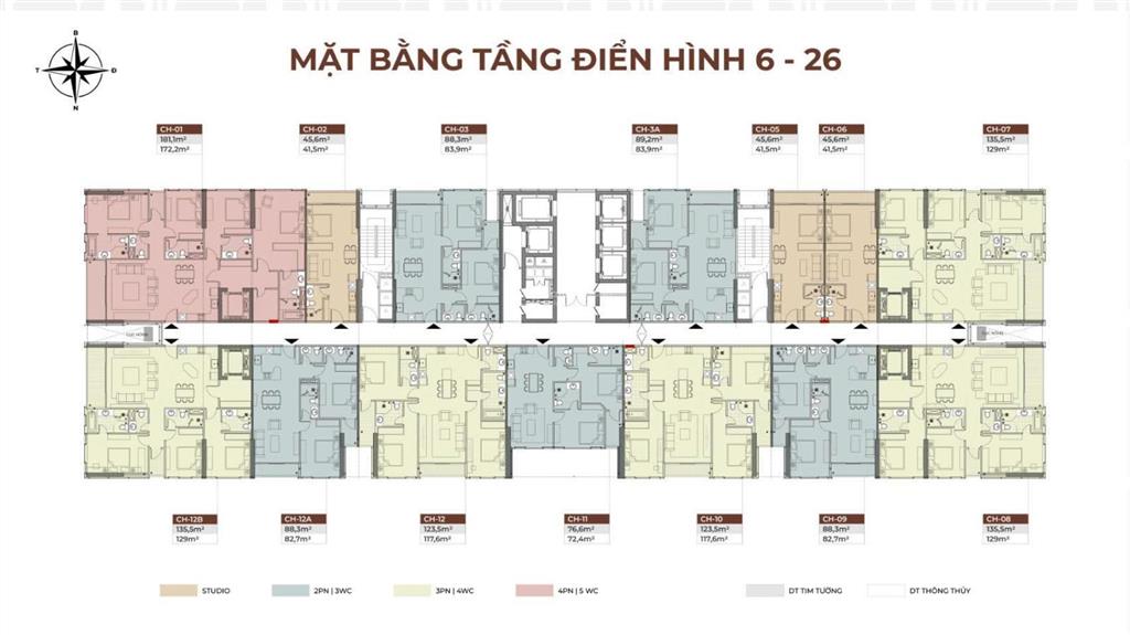 Dinh thự trên không tara maison  thang máy riêng tận cửa  view pháo hoa sang trọng hà nội