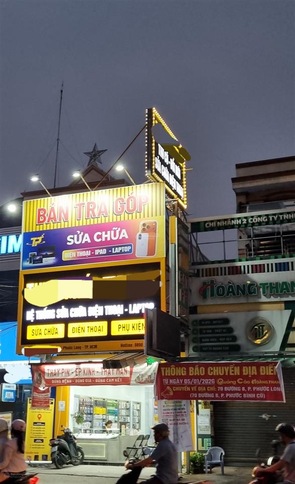 K có căn thứ 2 rẻ hơn, 120m2, 3 tầng, mặt tiền dương đình hội, kinh doanh sầm uất