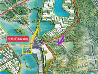 Bán đất trục chính kinh doanh, cửa ngõ vào vinhomes global gate hạ long xanh, cách tttm vincom 300m