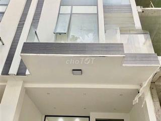 HOT! Nhà Mới 5x20m, 4 Lầu, Nguyễn Gia Trí, P25, Bình Thạnh, 40tr/th