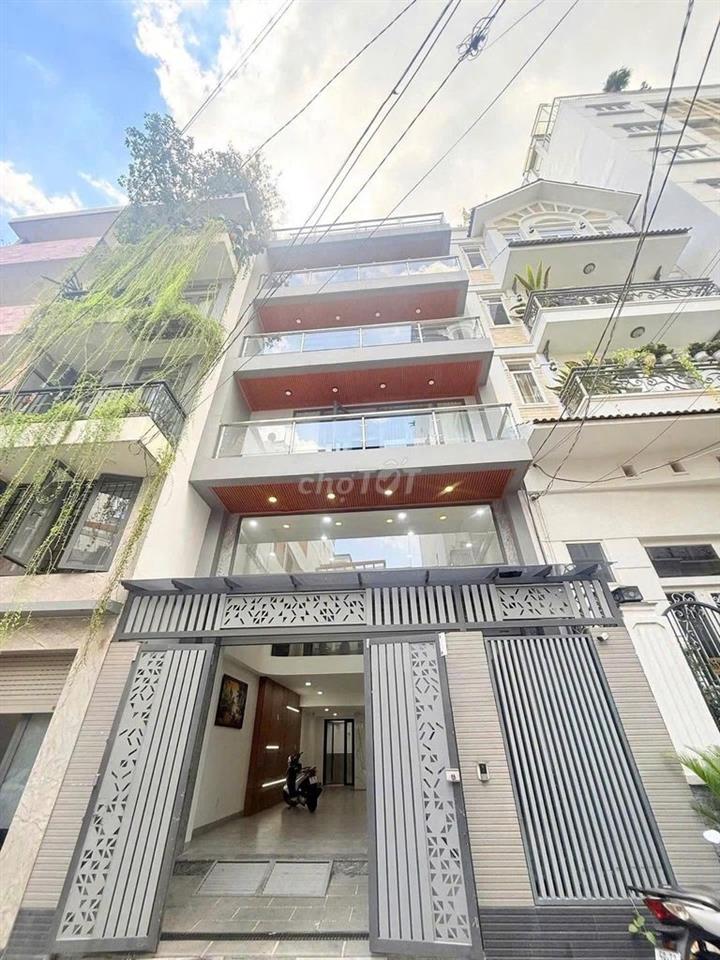 HOT! Nhà Mới 8x20m, 4 Tầng, 58C Lam Sơn, P6, Bình Thạnh, 33tr/th