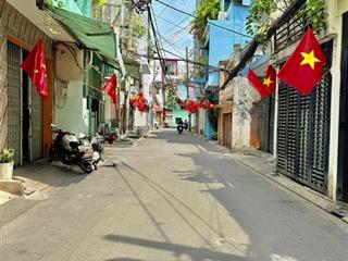 Hẻm xe hơi tránh thông kinh doanh giáp quận 10, nhà mới đẹp 82m2 ngang hiếm 5.4m