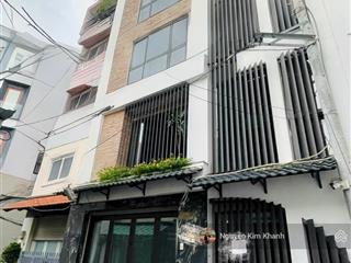 Nhà đẹp thang máy  hồ cá koi  hxh phú nhuận  84m2 5t  ngang 7.5m  nội thất gỗ đỏ cao cấp