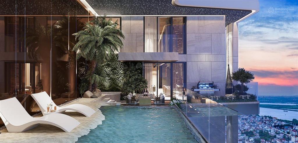 Sở hữu sky villa noble crystal tây hồ  bể bơi, sân vườn riêng, quản lý 5 sao. chỉ từ 4 tỷ.