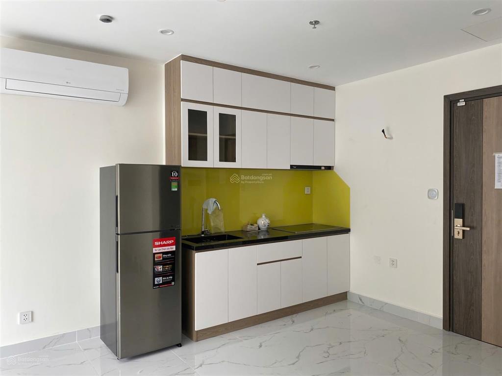 Căn hộ 1pn 50m² bếp rèm, thiết kế cao cấp view sông giá 6tr/th tại vinhomes grand park!