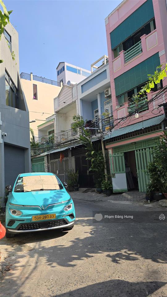Nhà 2 tầng gần đh gtvt, hẻm oto ung văn khiêm, bình thạnh sát mt ng. văn. thương, 61.5m2, 11.5 tỷ