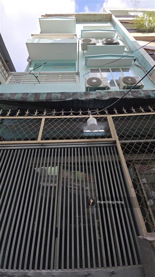 Nhà bình thạnh hẻm 3m sát mặt tiền lê quang định gần chợ bà chiểu, 4 tầng, 6pn, 5x9m, 7.8 tỷ