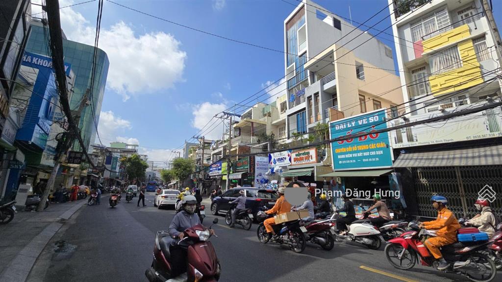 Nhà bình thạnh hẻm 3m sát mặt tiền lê quang định gần chợ bà chiểu, 4 tầng, 6pn, 5x9m, 7.8 tỷ