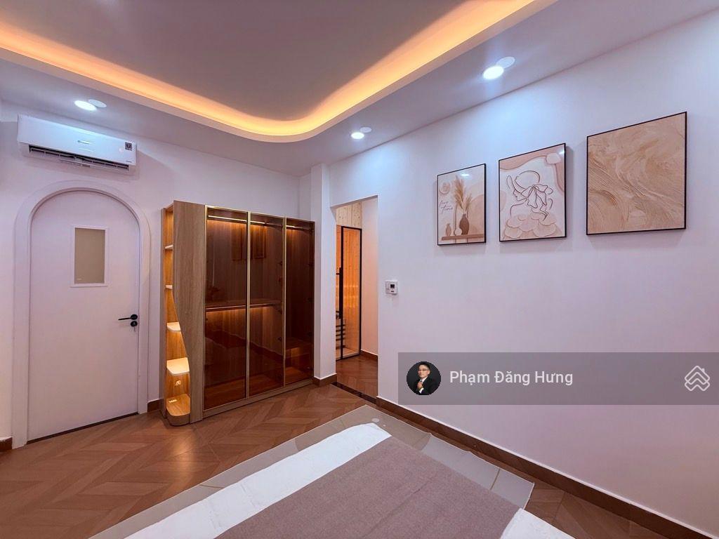 Nhà full nội thất, bình thạnh, 3 tầng, sát hẻm oto nơ trang long, 63.7m2 ngang 5.3m. chỉ 7.4 tỷ