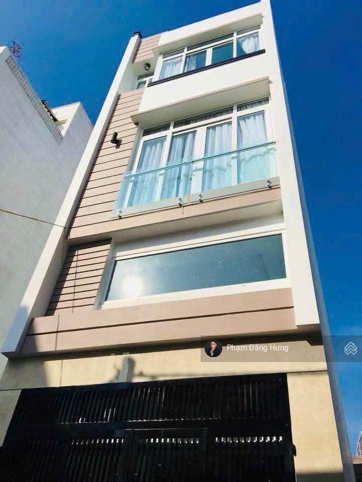 Nhà bình thạnh, hẻm oto huỳnh đình hai gần chợ bà chiểu, giáp quận 1, 52m2, 5 tầng, 12.5 tỷ