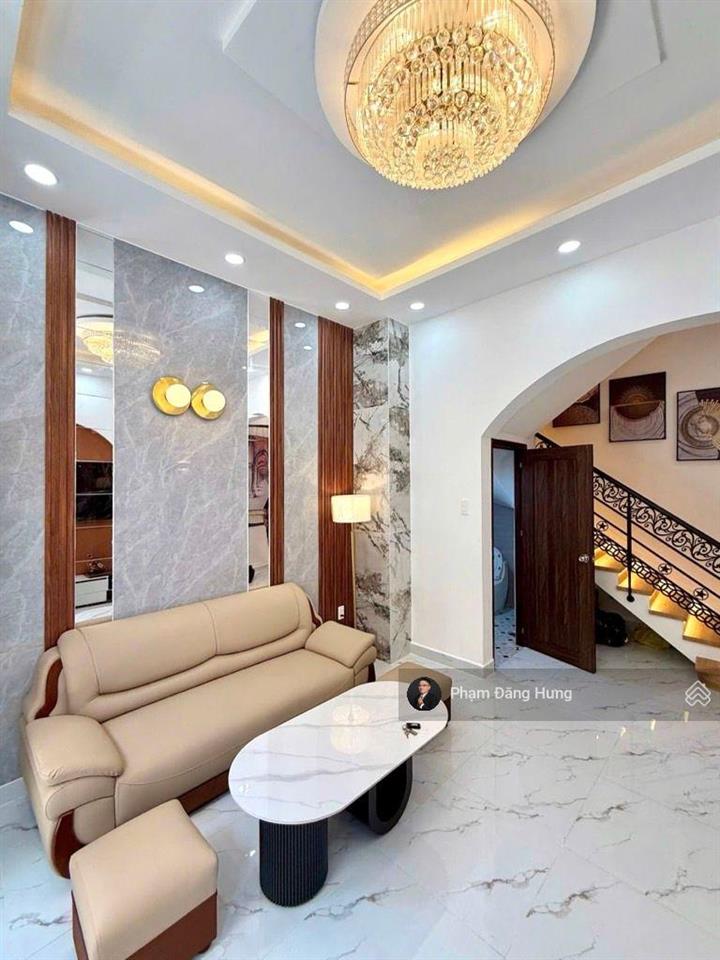 Chỉ 10.5 tỷ sờ hữu nhà tại phú nhuận, sát hẻm oto phan đình phùng, 4 tầng, 51.7m2, nở hậu 6.5m