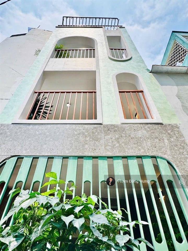 Nhà đẹp hẻm 3m sát mt lê quang định, bình thạnh, gần chợ bà chiểu, 3.8x9.7m, nở hậu, 3 tầng, 7.5 tỷ