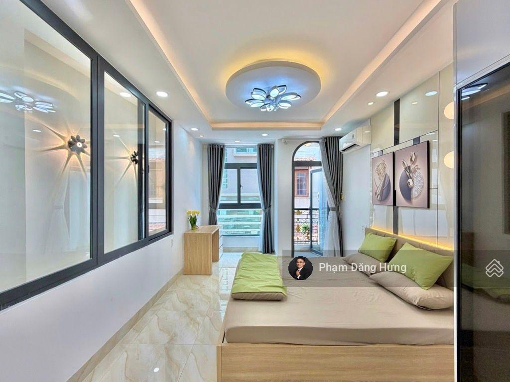 Nhà đẹp khu vip lê văn sỹ, phú nhuận, hẻm 3m sát mặt tiền, 40m2, 4 tầng, 8.4 tỷ, full nội thất