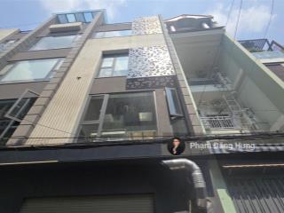 Bình thạnh khu vip đường d5  nguyễn gia trí, hẻm 5m, 5 tầng, 71m2, gần đh ngoại thương, 9pn,18.8ty