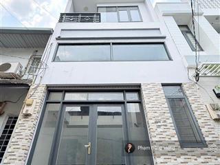 Nhà bình thạnh sát mặt tiền phạm văn đồng, 5 tầng, 4.5x10m, gần emart, vincom, giá tốt 7.8 tỷ
