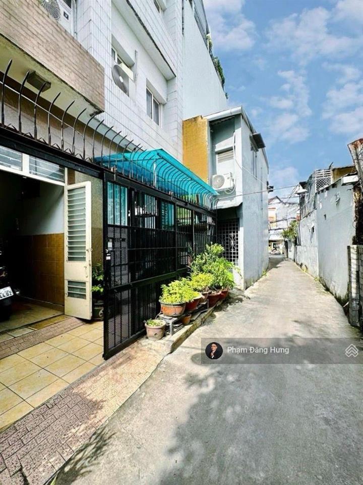 Nhà bình thạnh sát mặt tiền phan văn trị, gần emart, vincom, 45m2, ngang 6m, 4 tầng, 7.8 tỷ