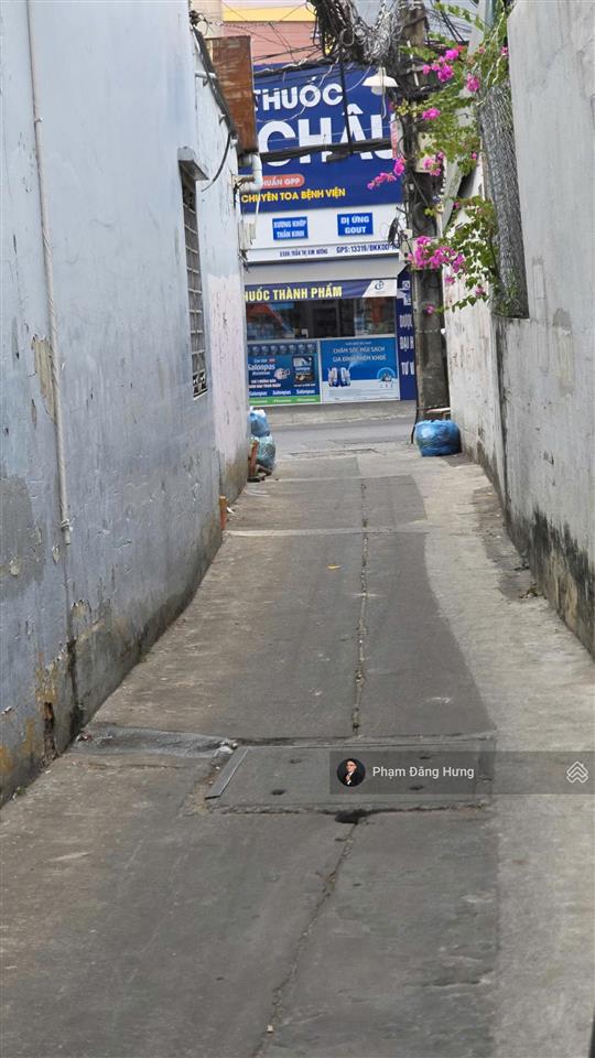 Nhà bình thạnh sát mặt tiền phan văn trị, gần emart, vincom, 45m2, ngang 6m, 4 tầng, 7.8 tỷ