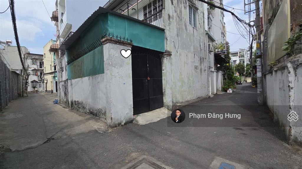Nhà bình thạnh, 2 mặt tiền hẻm oto sát mặt tiền hoàng hoa thám, 66.2m2, giáp phú nhuận, 10 tỷ