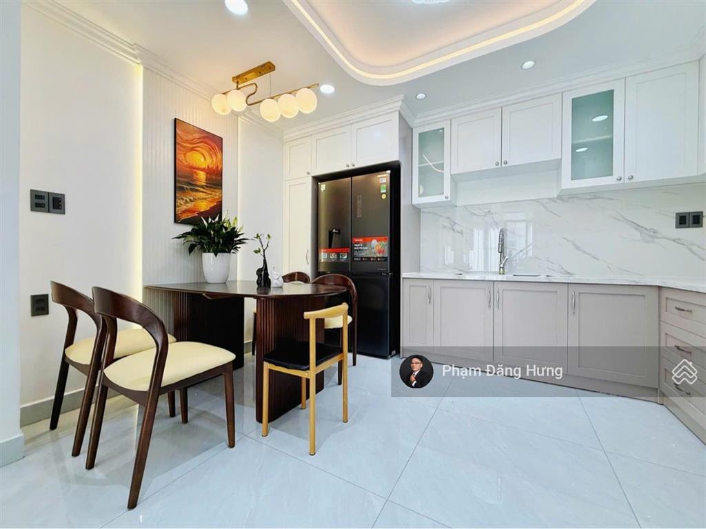 Nhà bình thạnh full nội thất, hẻm oto sát mặt tiền phan đăng lưu, giáp quận 1, 4 tầng, 40m2