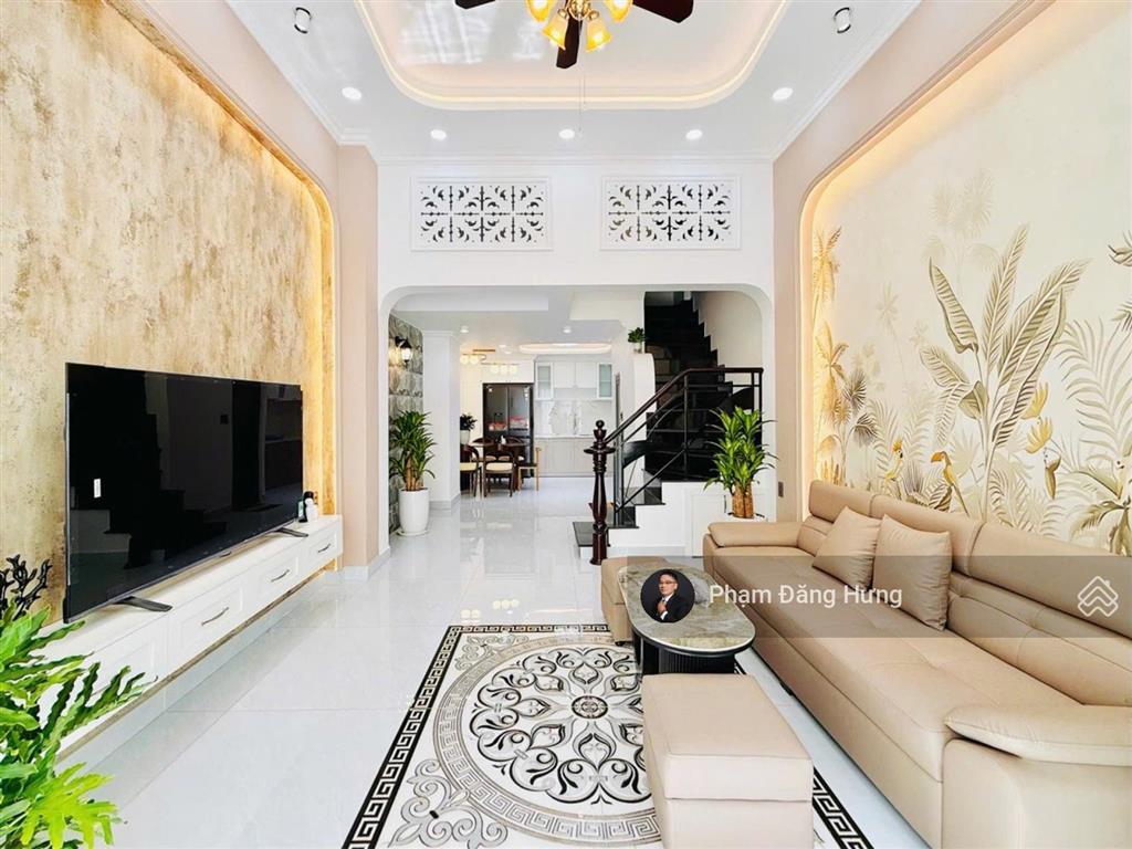 Nhà bình thạnh full nội thất, hẻm oto sát mặt tiền phan đăng lưu, giáp quận 1, 4 tầng, 40m2