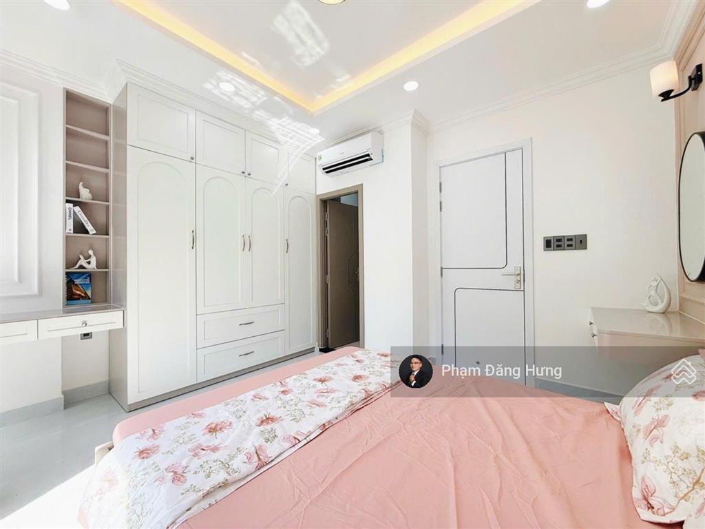 Nhà bình thạnh full nội thất, hẻm oto sát mặt tiền phan đăng lưu, giáp quận 1, 4 tầng, 40m2