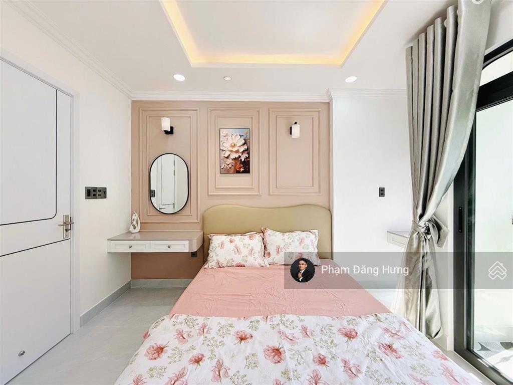 Nhà bình thạnh full nội thất, hẻm oto sát mặt tiền phan đăng lưu, giáp quận 1, 4 tầng, 40m2