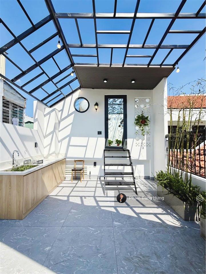Nhà bình thạnh full nội thất, hẻm oto sát mặt tiền phan đăng lưu, giáp quận 1, 4 tầng, 40m2